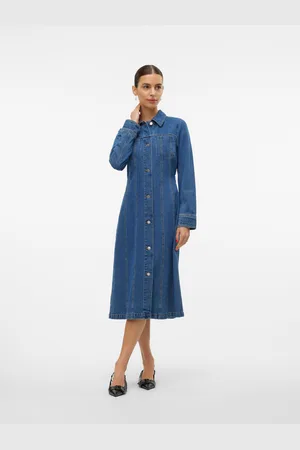 VERO MODA Vmfinley Midi-jurk