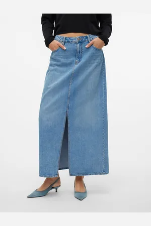 VERO MODA Vmhart High Waist Lange Rok