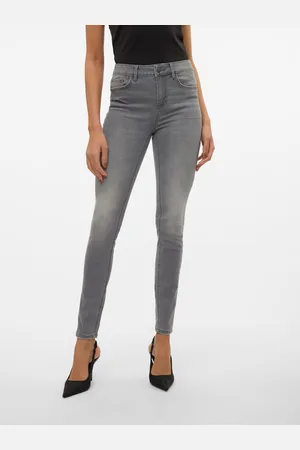 VERO MODA Vmflash Mid Rise Skinny Fit Jeans