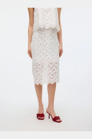 VERO MODA Vmhanne High Waist Midi-rok