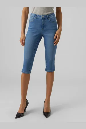 VERO MODA Vmjune Mid Rise Slim Fit Jeans