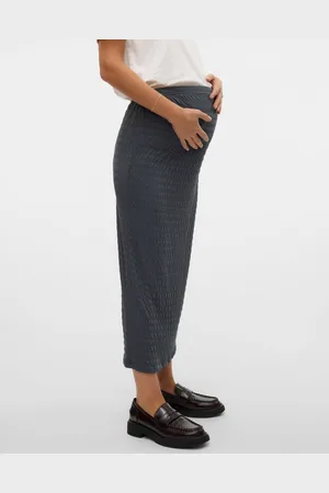 VERO MODA High Waist Midi-rok