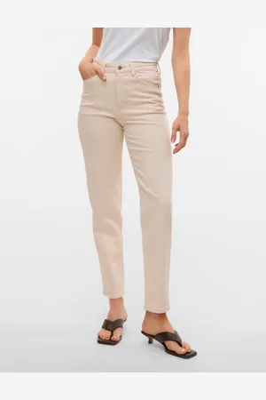 VERO MODA Vmtessa High Rise Mom Fit Jeans