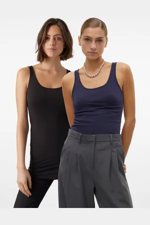 VERO MODA Vmmaxi 2-pack Tanktop