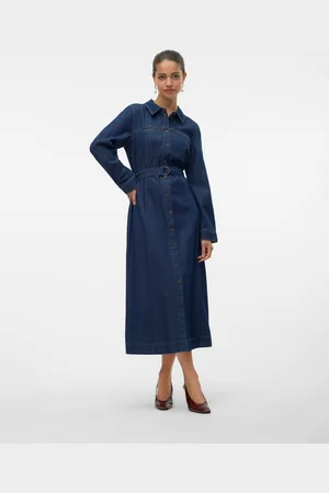 VERO MODA Vmvio Lange Jurk