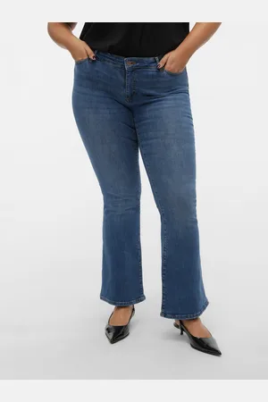 VERO MODA Vmsigi Low Rise Flared Fit Jeans