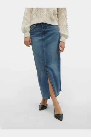 VERO MODA Vmtessa High Waist Lange Rok