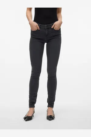 VERO MODA Vmtanya Mid Rise Skinny Fit Jeans