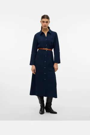 VERO MODA Vmbecca Lange Jurk