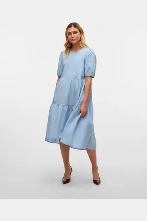 VERO MODA Vmjarlotte Lange Jurk