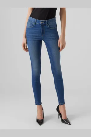 VERO MODA Vmsela Mid Rise Slim Fit Jeans