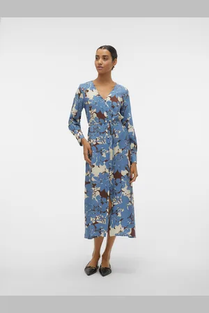 VERO MODA Vmbrita Lange Jurk