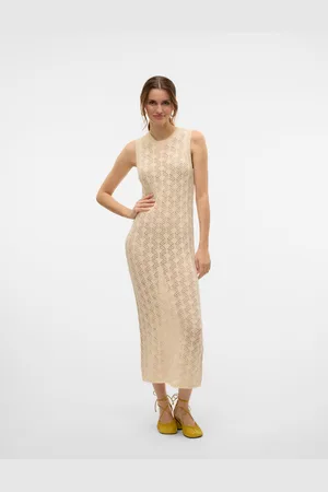 VERO MODA Vmnewverena Lange Jurk