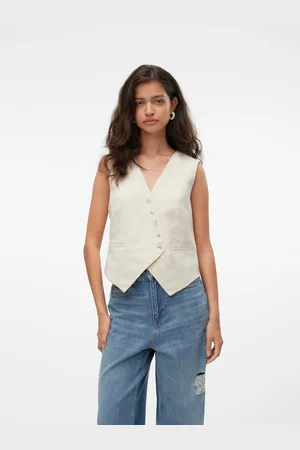 VERO MODA Vmflorence Stijlvol Gilet