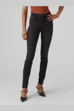 VERO MODA Vmjune Mid Rise Slim Fit Jeans