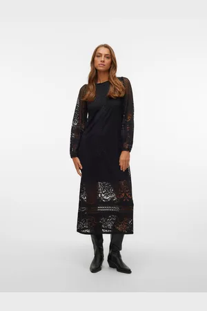 VERO MODA Vmbella Lange Jurk