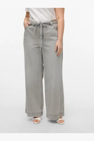 VERO MODA Vmckathy High Rise Wide Leg Fit Jeans