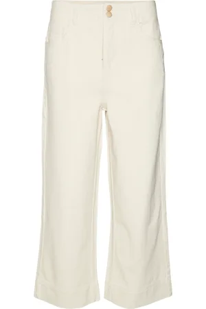 VERO MODA Vmrebecca Super High Rise Wide Fit Culotte Jeans