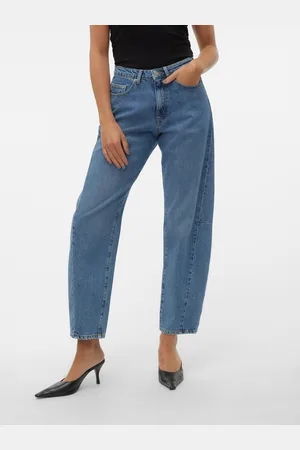 VERO MODA Vmellie High Rise Mom Fit Jeans