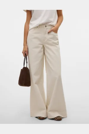VERO MODA Vmannet Mid Rise Wide Leg Fit Jeans