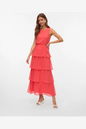 VERO MODA Vmmelisa Lange Jurk