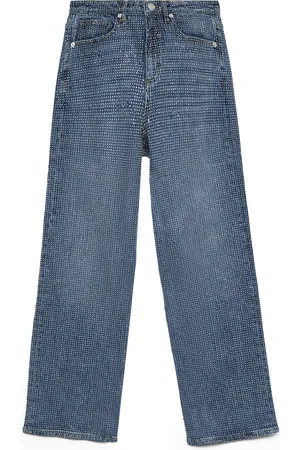 VERO MODA Vmtessa High Rise Wide Leg Fit Jeans