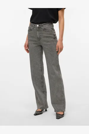 VERO MODA Vmtessa High Rise Wide Leg Fit Jeans