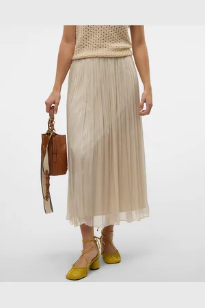 VERO MODA Vmvips Mid Waist Lange Rok