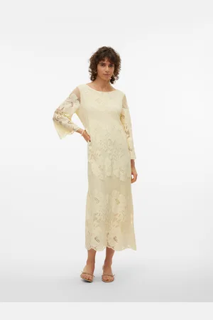 VERO MODA Vmluna Lange Jurk