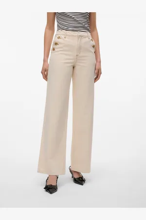 VERO MODA Vmmargot High Rise Wide Fit Jeans