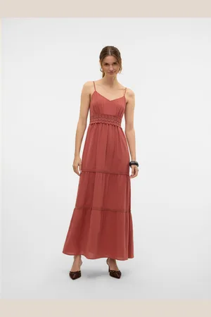 VERO MODA Vmquincy Lange Jurk