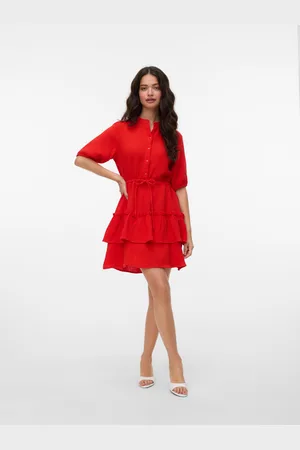 VERO MODA Vmnatti Lange Jurk