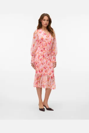 VERO MODA Vmflora Lange Jurk