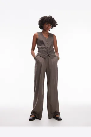 VERO MODA Topshop Co Ord V Neck Waistcoat