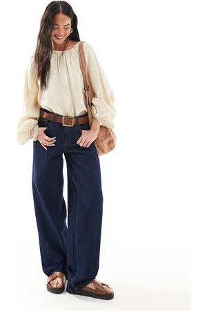 VERO MODA Topshop Cinch Low Rise Relaxed Jean