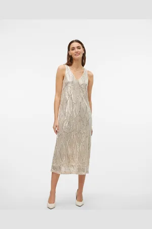 VERO MODA Vmellen Midi-jurk