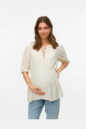 VERO MODA Regular Fit Chinese Boord Top