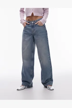 VERO MODA Topshop Cinch Low Rise Relaxed Jean