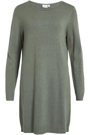 VILA Longsleeve Gebreide Jurk