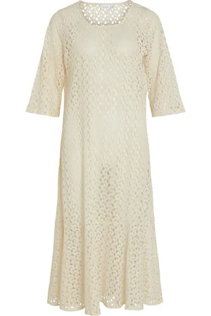 VILA 3/4-mouwen Midi Jurk