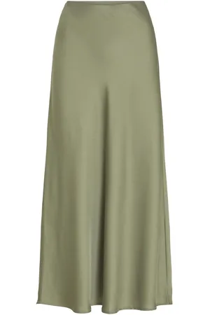 VILA Viellette High Waist Middellange Rok