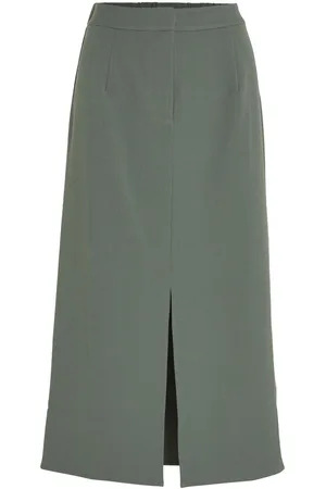 VILA High-waist Middellange Rok
