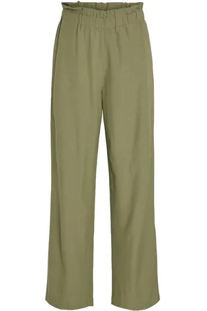 VILA High-waist Paperbag Broek