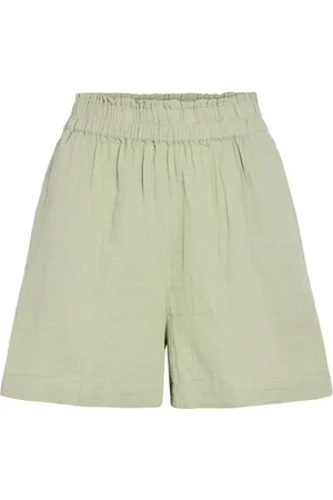 VILA High-waist Katoen Shorts