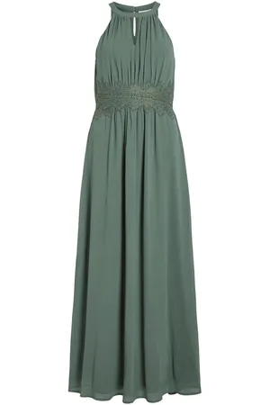 VILA Vimilina Halter Maxi Jurk