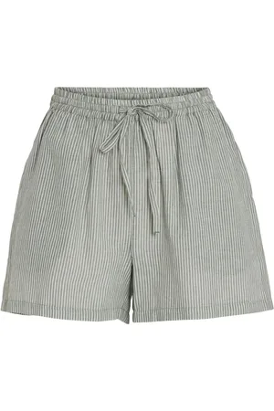 VILA Gestreepte High-waist Shorts