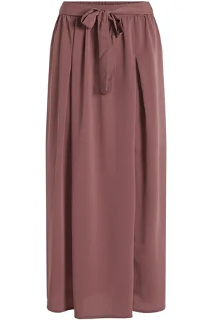 VILA High-waist Maxi Rok