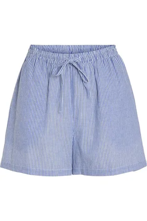 VILA Gestreepte High-waist Shorts