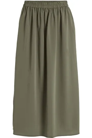 VILA High-waist Middellange Rok