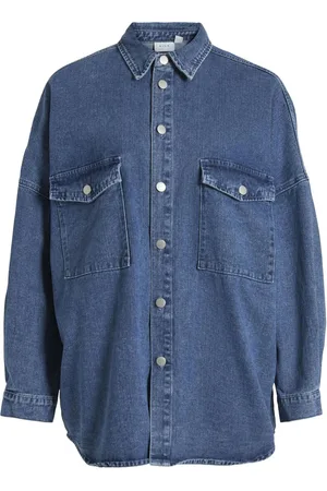 VILA Oversized Denim Overhemd